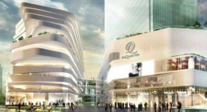 EmQuartier shopping mall in Bangkok,