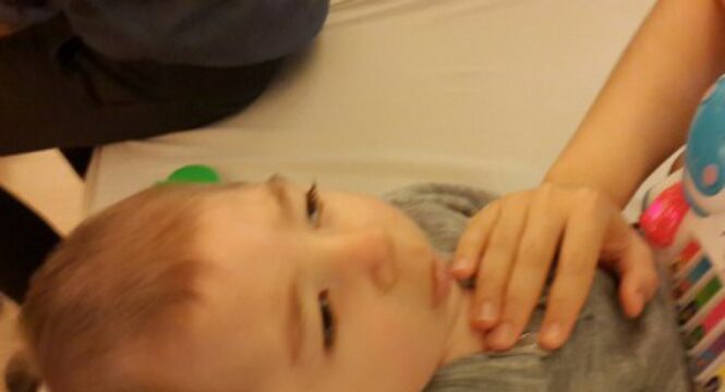 Arthur Salvador Da Silva 8 months old at BBH Hospital